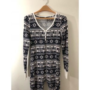 FINAL LOWEST PRICE PINK Black & White Onesie Pjs